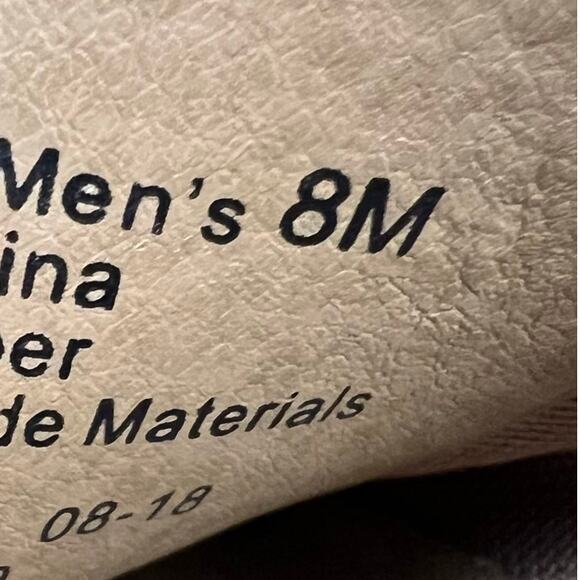 Dockers Oxford shoe men’s 8 Brown Leather lace up Good condition - Picture 10 of 10